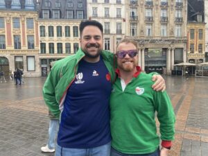 Les 21 et 22 février, Lille recevait le match France - Italie à l'occasion du Tournoi des Six Nations.